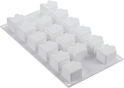 Silikomart Puzzle30 Silicone Mold 1.65 Inch x 1.33 Inch x 1.10 Inch High