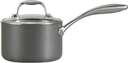 Tramontina OnyxPro Hard Anodized Non Stick 2-Quart Small Sauce Pan with Lid