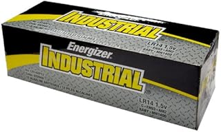 Energizer Twelve (12) C Size Industrial Alkaline Batteries - Bulk Package (aka. LR14, EN93, AM2, MN1400, Baby)
