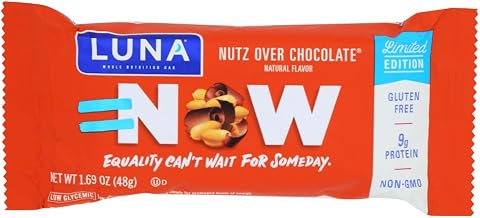 Luna Nutz Over Chocolate Snack Bar, 1.7 Ounce -- 240 per case.