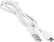 5ft White Micro USB PC 5V DC Charging Cable PC Laptop Charger Power Cord for Abco Tech Water Resistant Wireless Bluetooth Shower Speaker ABC2024 ABC2027 ABC2029 ABC2031 ABC2032 T200520