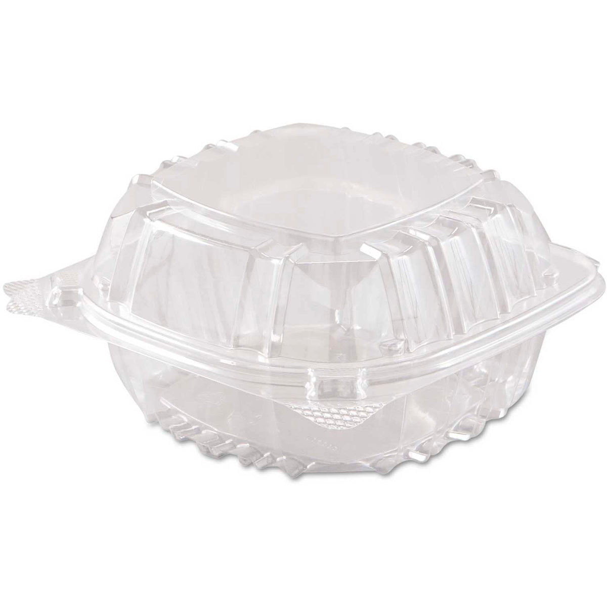 Clearseal Plastic Sandwich Hinged Container 125/Pack in Clear by DART – 21.5 liters, Plastic, Clear, Model DCCC57PST1