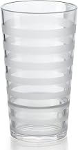 GET 16 oz Clear Orbis Plastic Tumbler (Set of 12)