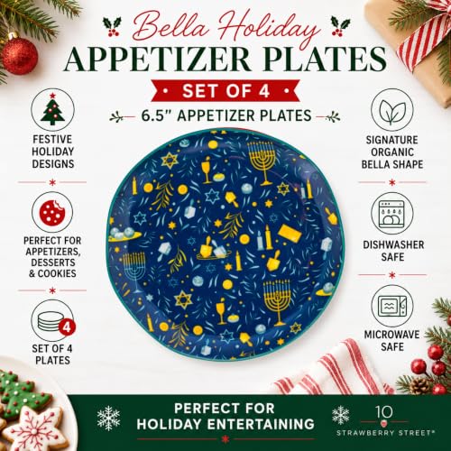 10 Strawberry Street Driedels & Lights / 6" / 1 Appetizer Plates
