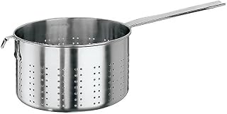 PADERNO World Cuisine 9-7/8-Quart Pasta Strainer, Stainless Steel