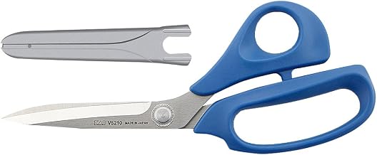 V5210B Fabric Kai Scissors Blue Handle 210 mm