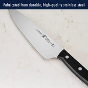 Dynamic Razor-Sharp 15-Piece Knife Set by HENCKELS – 15-pc, Stainless Steel, Brown, Model 17571-015