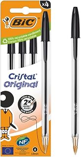 BIC Cristal Original Ball Pens x4