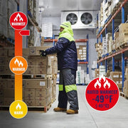 Ergodyne Small / Navy / Insulated Freezer Jacket Outerwear