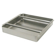 X - 19 1/2 in x 19 1/2 in Stainless Steel Pre-Rinse Sink Basket by Advance Tabco – Model DTA-100-EC