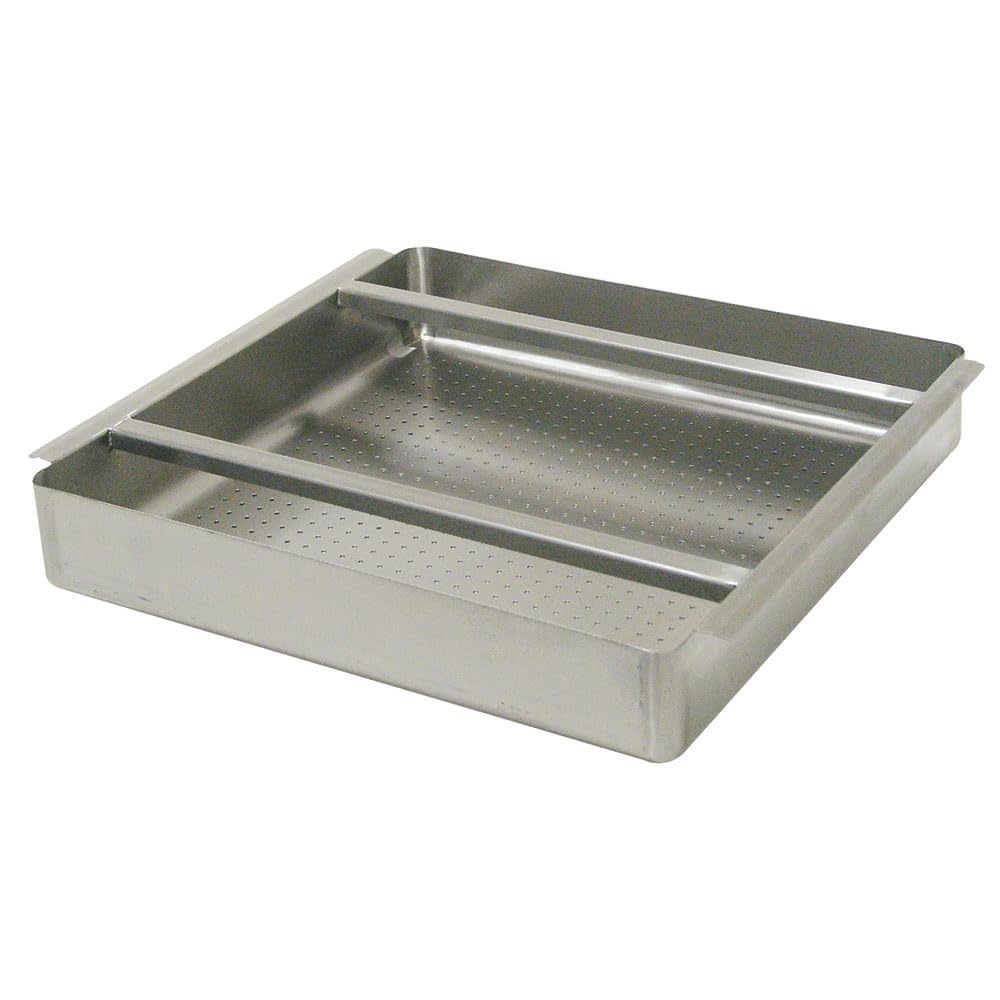 X - 19 1/2 in x 19 1/2 in Stainless Steel Pre-Rinse Sink Basket by Advance Tabco – Model DTA-100-EC