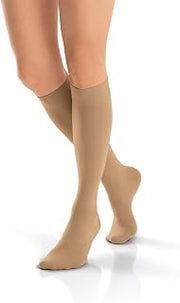 BSN Medical/Jobst 115616 Opaque Compression Hose, Knee High, 20-30 mmHg, Closed Toe, Petite, Large, Natural