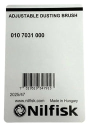 Eliminator Series 3" Dust Brush by Nilfisk – Model 010 7031 000
