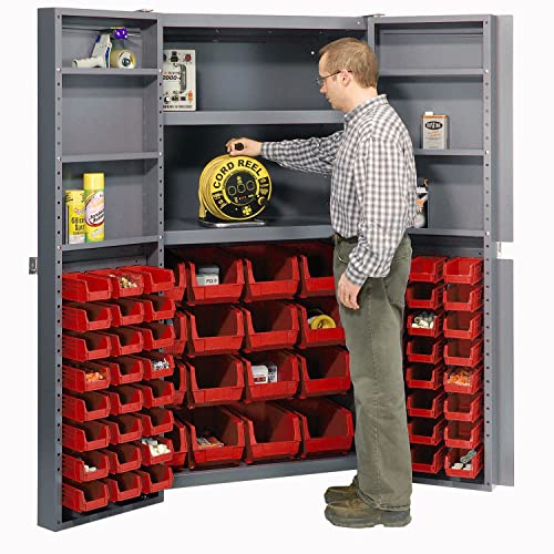 Global Industrial Red / Industrial / 1 Storage Cabinets