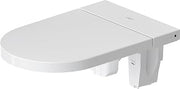 Duravit 612001011041310, SensoWash Starck f Lite Elongated Slow-Close Bidet Seat, White