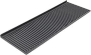 Black ABS Meat Case Tray - 48 1/2" L x 16" W x 1 1/2" H