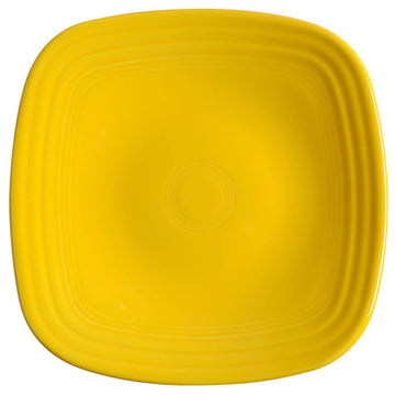 Fiesta Square Luncheon Plate by Homer Laughlin – Large, Ceramic, Daffodil, Model 14197915