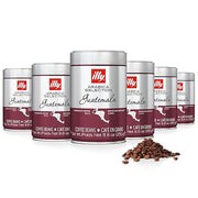 illy Guatemala Single Origin Dark Roast / 8.8 Ounce (Pack of 6) / Silver Roasted Coffee Beans