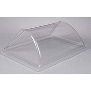 Hot Dog Roller Grill Sneeze Guard Cover (for RG-09) by Adcraft – Plastic, Transparent, Model RG-09/COV