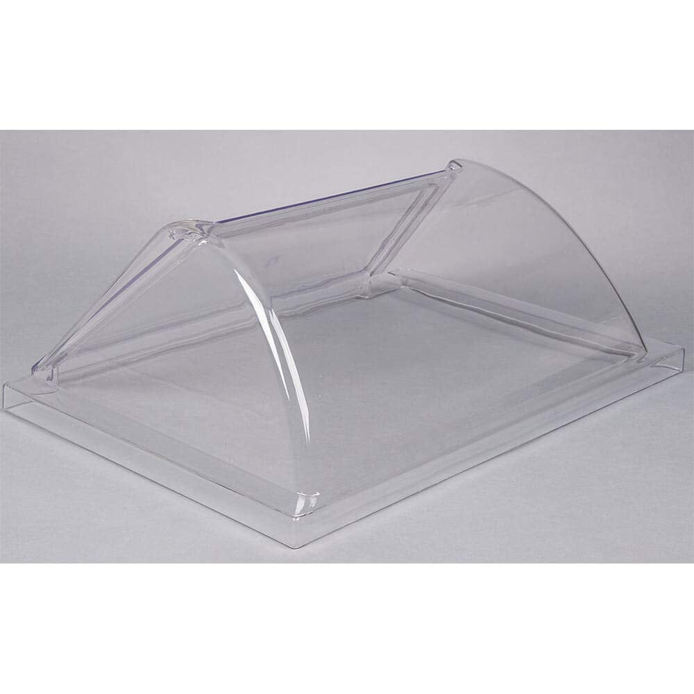 Hot Dog Roller Grill Sneeze Guard Cover (for RG-09) by Adcraft – Plastic, Transparent, Model RG-09/COV