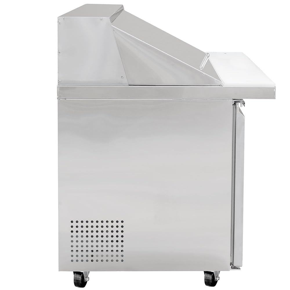 60 1/5" Mega Top Sandwich/Salad Prep Table w/Refrigerated Base by MOTAK – 65.35x38.98x49.21, In Description, Check Images, Model MST-60-24-X