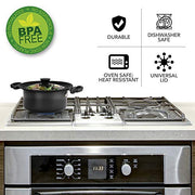 Modern Innovations Black / Black 2 Count / Pans,Can Lids