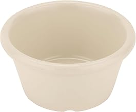 G.E.T. 6 oz Ivory Smooth Melamine Ramekin Dipping Sauce Cup (Set of 12)