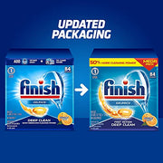 Finish 84 Count (Pack of 2) / 84 Count / 1 Dishwasher Detergent