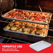 Stock Your Home Quarter Sheet / Silver / 2 Baking & Cookie Sheets