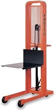 Presto Foot-Operated Stackers - 24"Wx24"D Platform - 5-1/4" Lowered Height, 66" Lift Height