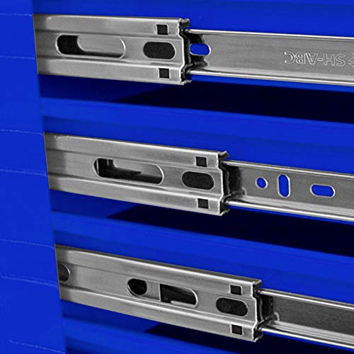 Homak Blue / 54 Inch - 6-Drawer Top Chest / 1 Tool Chests & Cabinets