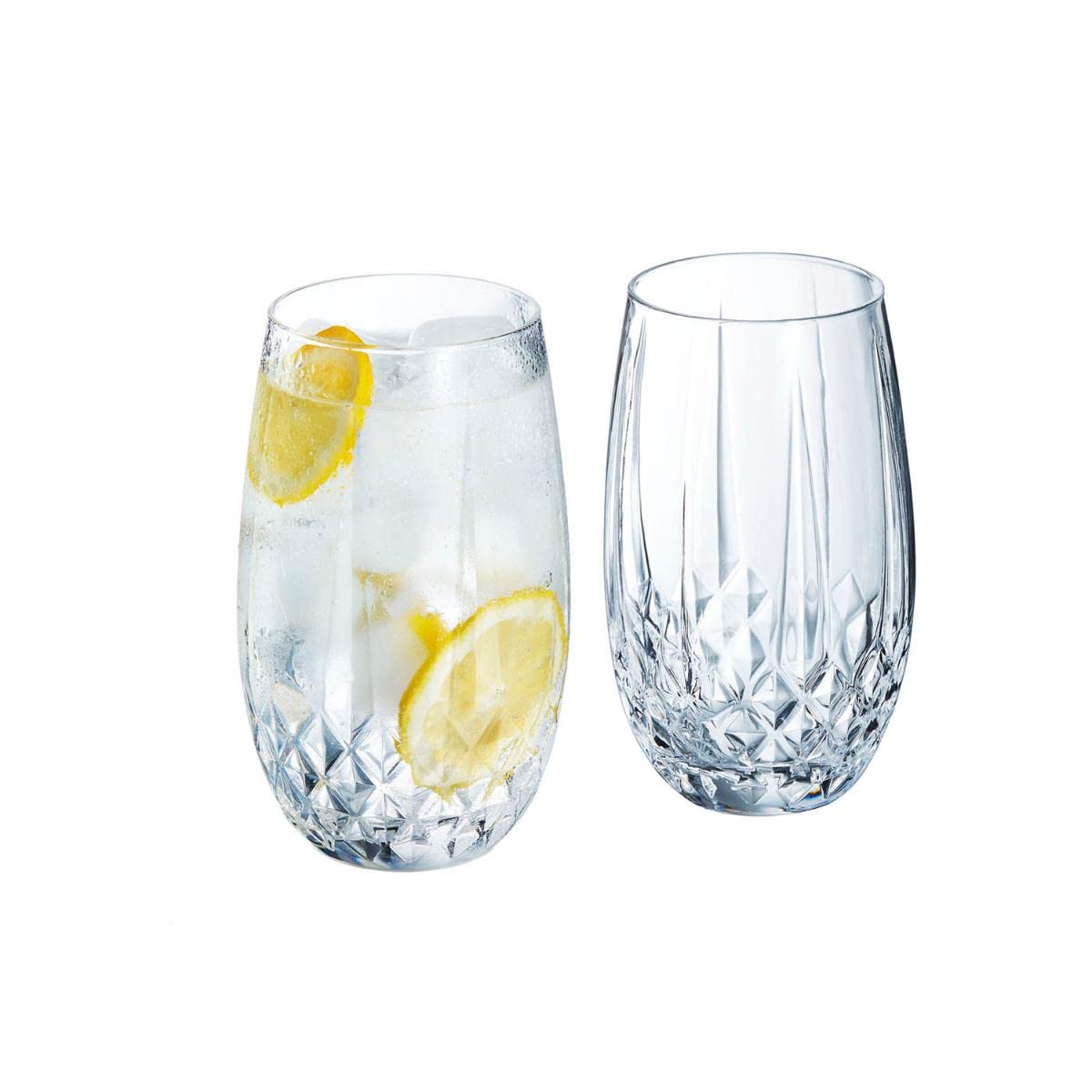 C6 Cup FA 40 CL West Loop Cider Tumblers by Arcoroc – 13.5 Ounces, 400.0 milliliters, Glass, Transparent, Model 9423619