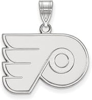 Philadelphia Flyers Medium (5/8 Inch) Pendant (14k White Gold)