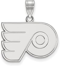 Philadelphia Flyers Medium (5/8 Inch) Pendant (14k White Gold)