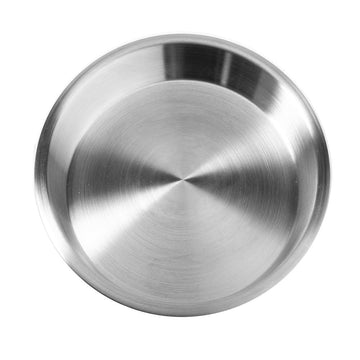 Inc. American Metalcraft Pizza Pans, 7.625" Length x 7.625" Width, Silver – 7.625" Length x 7.625", 6.0 inches, Aluminum, Silver