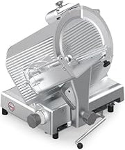 PALLADIO 330 EVO AUTOMATIC Slicer – 3-Speed, Slice Counter, 3 Strokes, 1” Adjustable Thickness, 0.37+0.27 Hp Motor, Chromium-Plated Blade, IP67 Controls, Commercial Automatic Meat Slicer