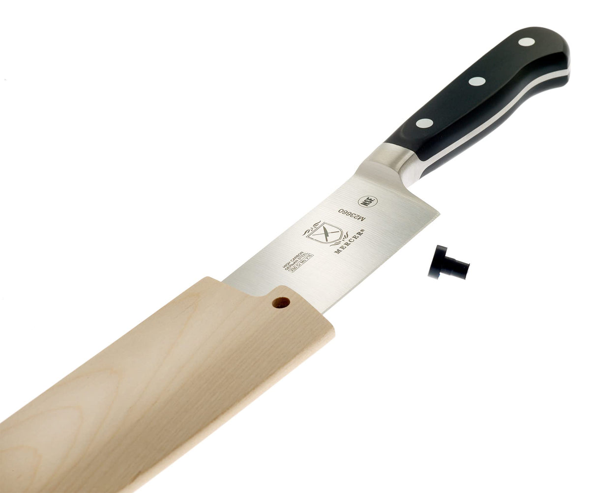 Mercer Culinary 7" Nakiri / Birch Wood / 7" Knife Block Sets
