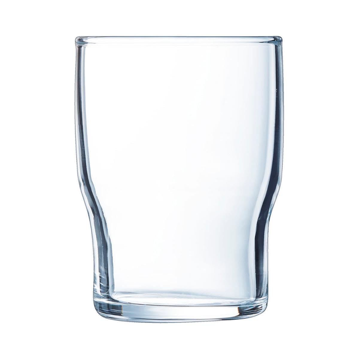 Set of 6 Campus glass glasses 18 cl by Arcoroc – 18 cl, 180.0 milliliters, Glass Tempered Glass, Transparent, Pack of 6