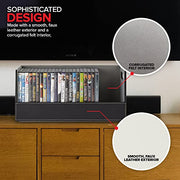 Stock Your Home Black 6 Pack / 3 / 3 Count DVD Racks