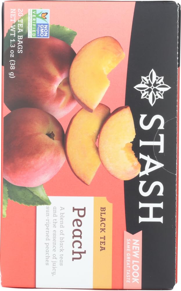 Tea Peach Tea by Stash – 20 Count (Pack of 2), Model KHR-1750B