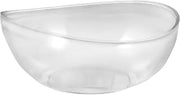 Crystal - Clear Plastic Bowl (12 oz.) 1 Pc. - Sleek & Durable Crystalware, Perfect for Entertaining, Weddings, Parties, Gatherings, & Everyday Use