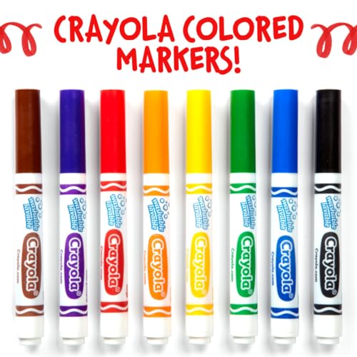 Crayola Red / 12 Count (Pack of 1) / Standard Packaging Coloring Pens & Markers