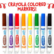 Crayola Brown / 12 Count (Pack of 1) / Washable Coloring Pens & Markers