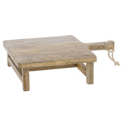 Cutting Board Riser Square Mango Wood - 13 9/10"L x 10"W x 3 2/5"H by HUBERT – Wood, Natural, Model 63260