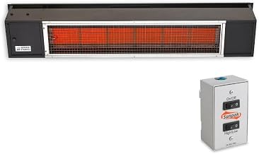 SUNPAK Tsh 48-inch 34,000 Btu Propane Two-stage Infrared Patio Heater - Black - S34 B Tsh-lp