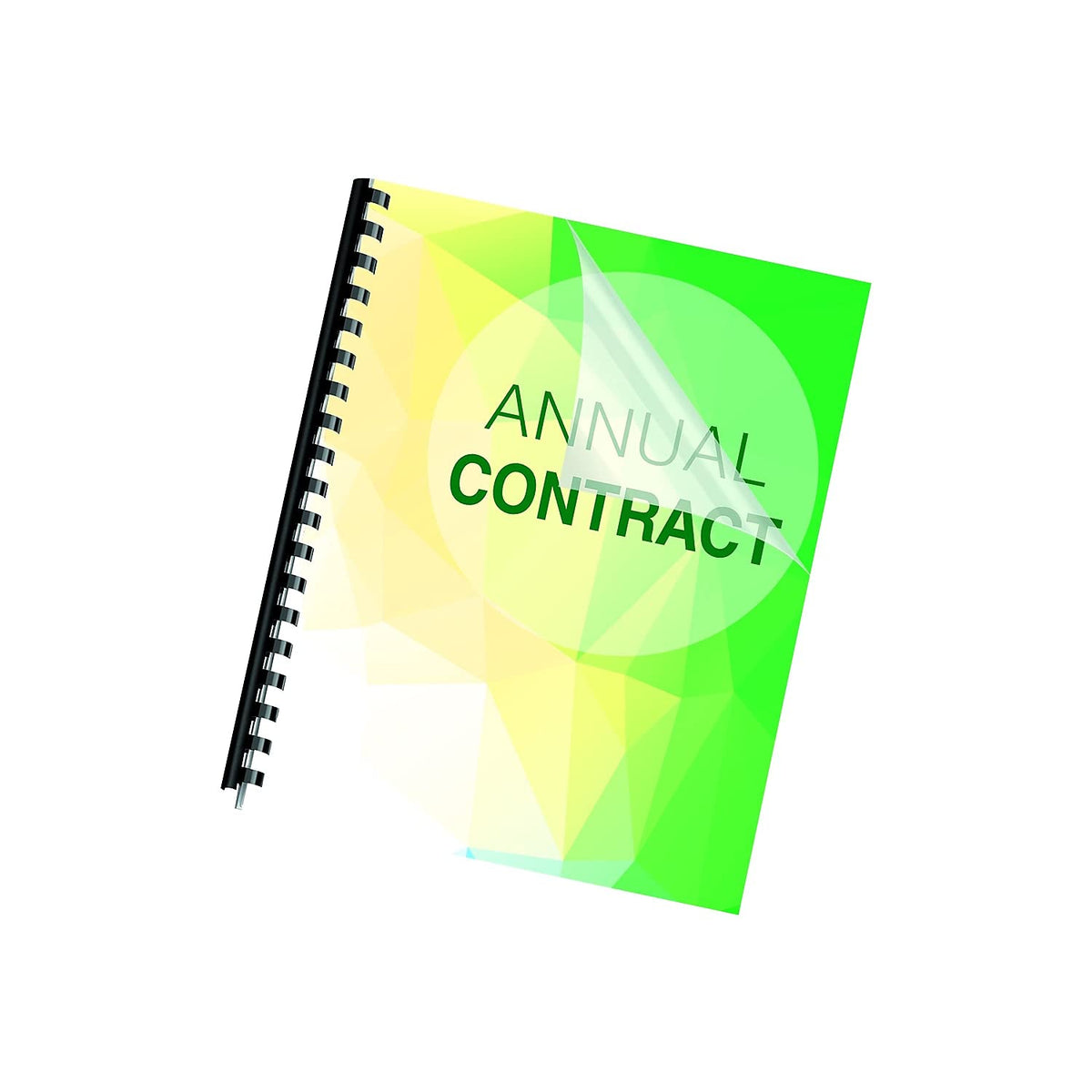 Binding Presentation Covers by Fellowes – 25 Pack, Plastic, Clear, Model 52043