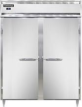 DL2FE-SS-PT Designer Line Extra-Wide Two Section Pass-Thru Freezer, 57" W, Full Stainless