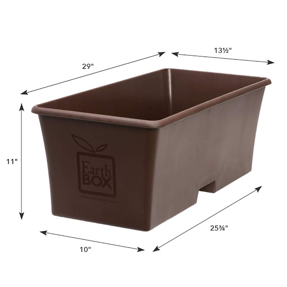 Garden Kit by EarthBox – Standard, 3 gallons, Plastic, Chocolate, Model 80103