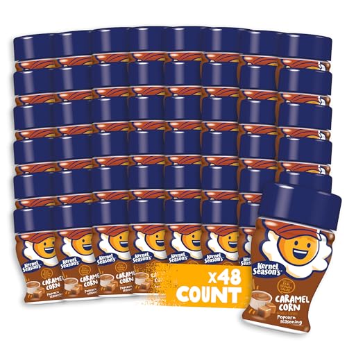 Kernel Season's Caramel Corn / 0.9 Ounce (Pack of 48) / 48 Popcorn Salt