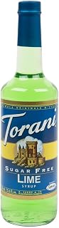 Torani Sugar Free Lime Syrup, 750 ml